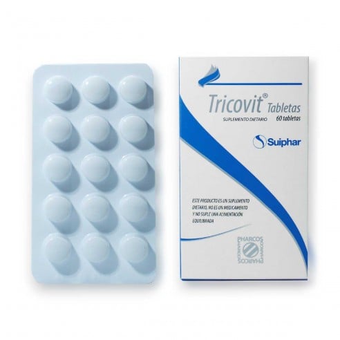 Tricovit Caja X 60 Tabletas Suiphar