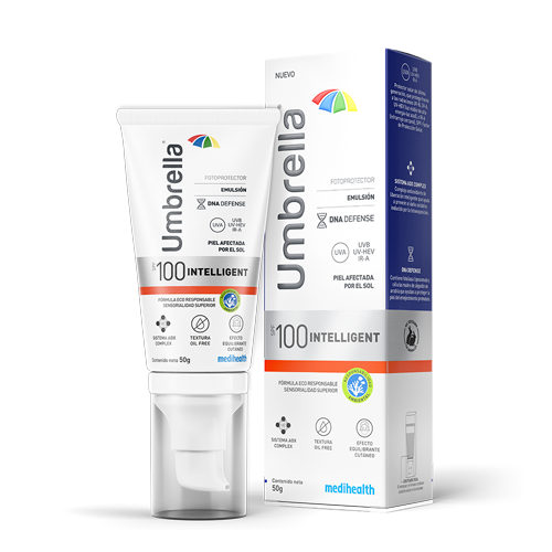 Umbrella Intelligent Spf100 Emulsion  X 50Gr Medihealth