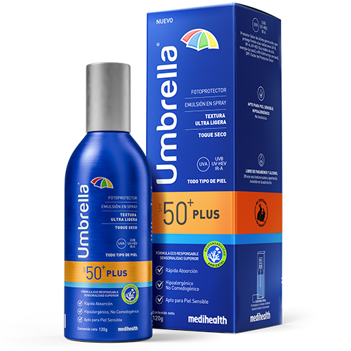 Umbrella Plus Spf 50+ Emulsion X 120 Gr Medihealth