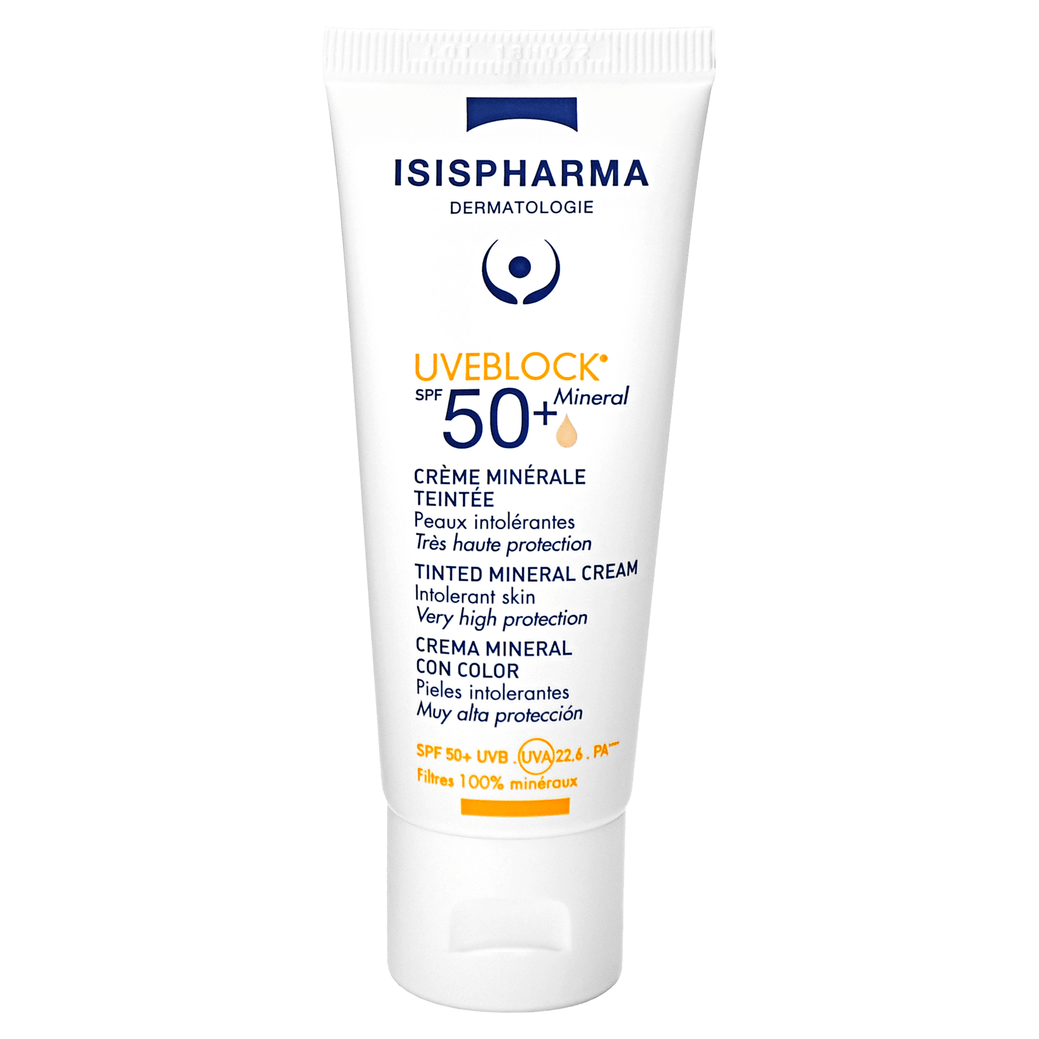 Uveblock 50+ Mineral Color X 40 Ml  Isispharma