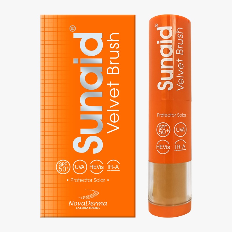 Sunaid Velvet Brush Claro X 4 Gr Novaderma