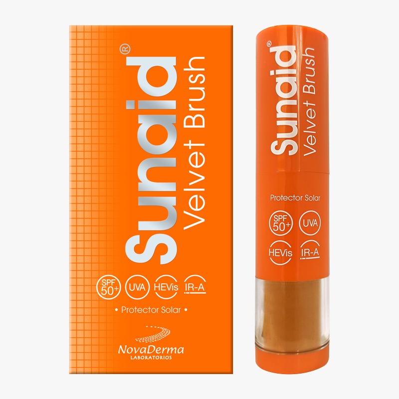 Sunaid Velvet Brush Canela X 4 Gr Novaderma