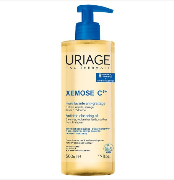 Xemose C8+ Aceite Limpiador Calmante X 500Ml Uriage
