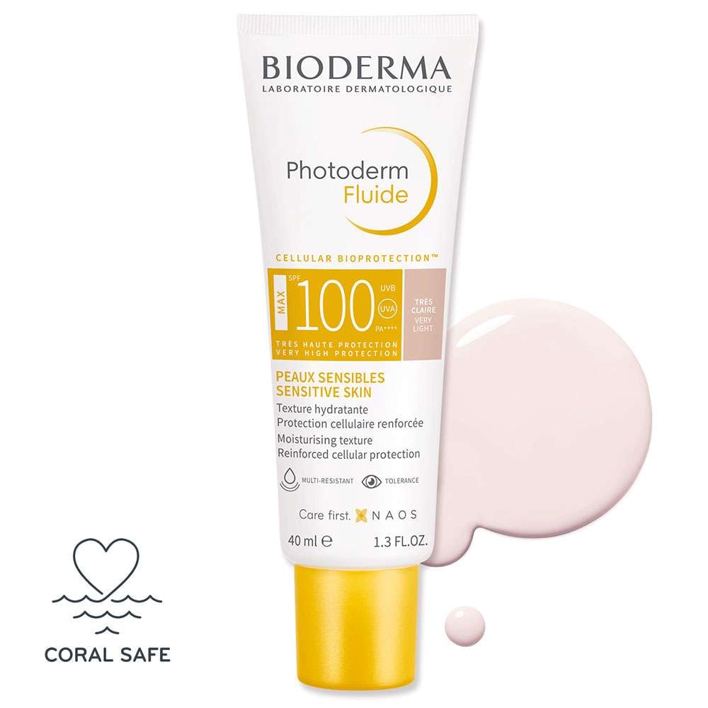 Photoderm Max 100 Fluide Muy Claro X 40 Ml Bioderma