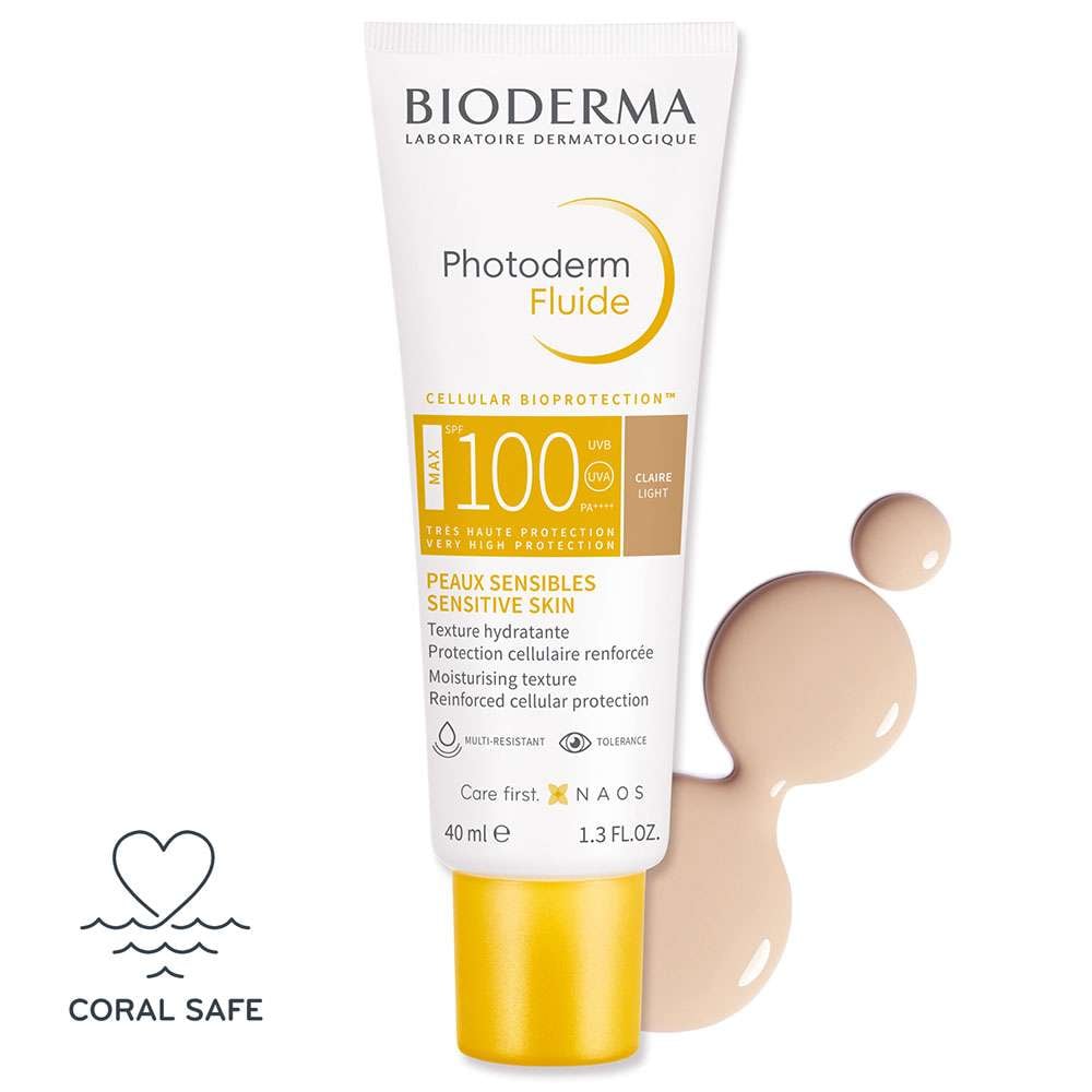 Photoderm Max 100 Fluide Claro X 40 Ml Bioderma