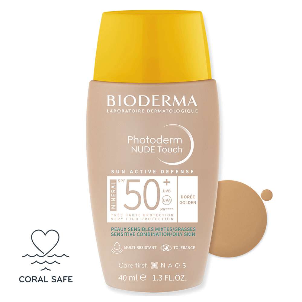 Photoderm Nude Touch Dore Tinte Spf 50+ 40 Ml Bioderma