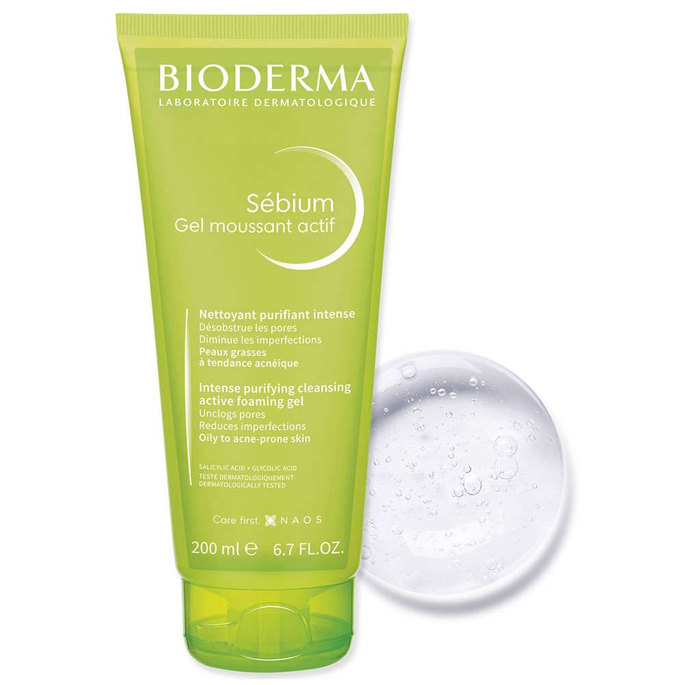 Sebium Actif  Gel Moussant X 200 Ml Bioderma