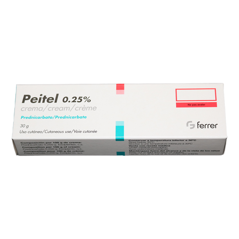 Peitel 0.25% Crema X 30 G Pharmaprix