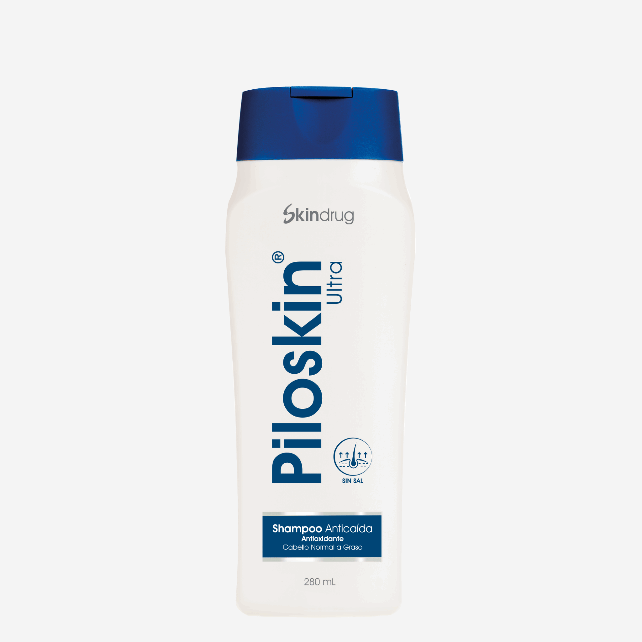 Piloskin Ultra Anticaida X 280 Ml (Azul ) Skindrug