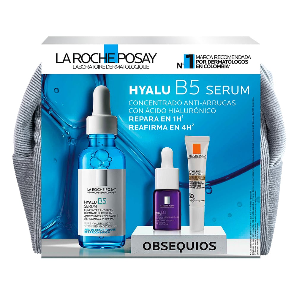 Kit Hyalu B5 Serum X 30 Ml + Mela B3 X10 Ml + Anthelios Age Correct X 15 Ml