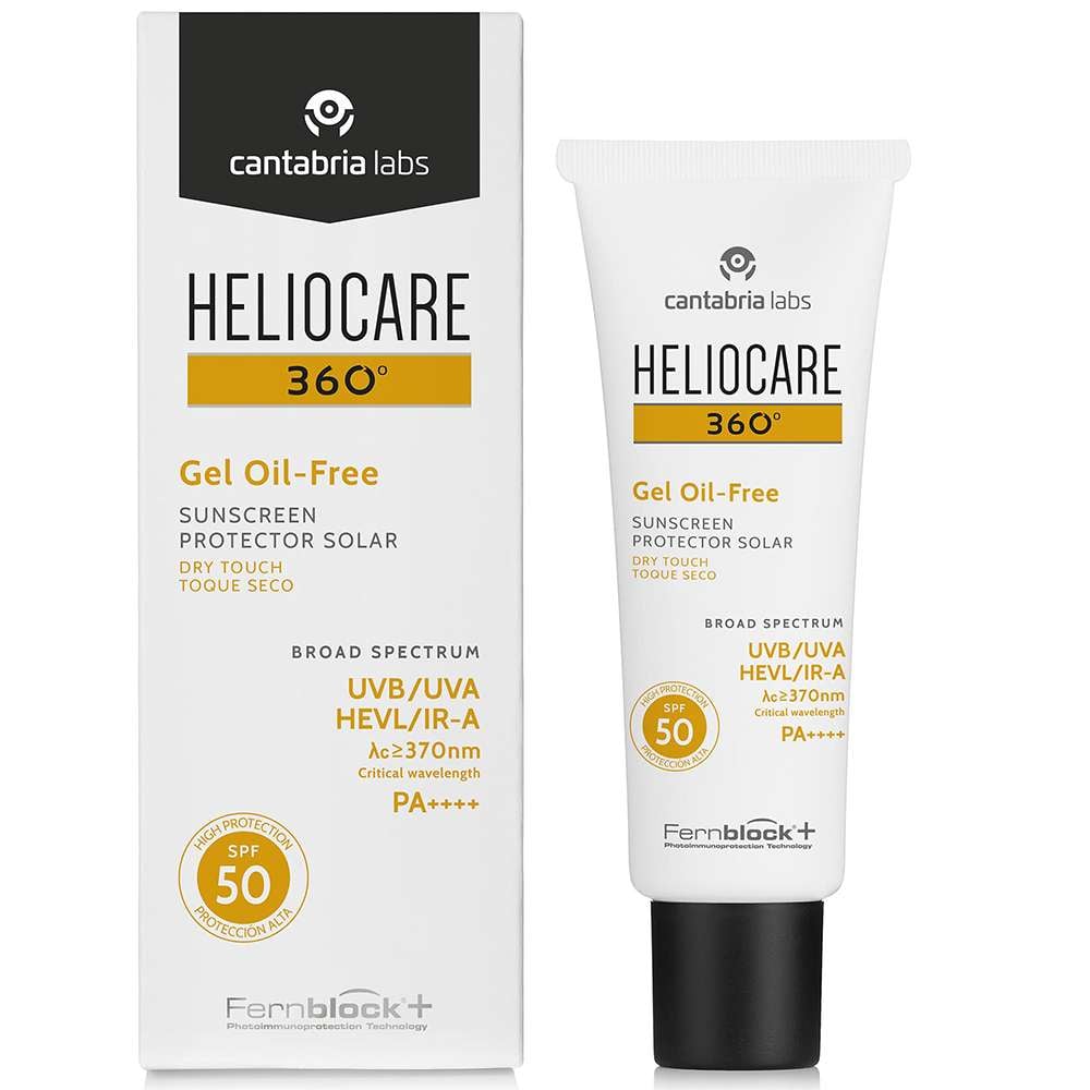 Heliocare 360 Gel Oil Free Toque Seco Spf 50 X 50 Ml Cantabria