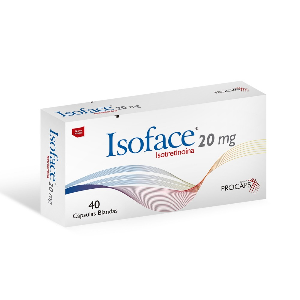 Isoface 20 Mg X 40 Capsulas