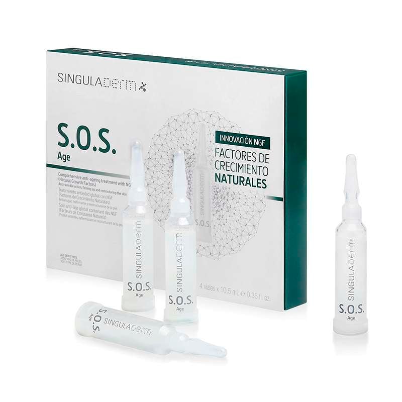 Singuladerm S.O.S. Age  Caja 4 Amp 10.5 Ml
