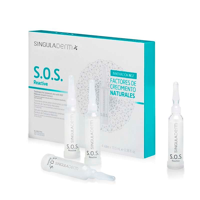 Singuladerm S.O.S. Reactive Caja 4 Amp. 10.5 Ml